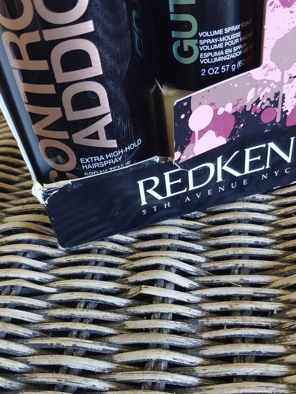 Redken Control Addict 28 & Guts 10 Set